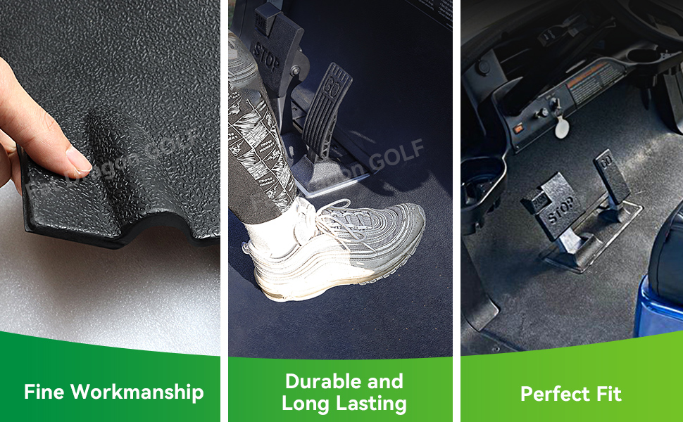 evolution golf cart floor mats