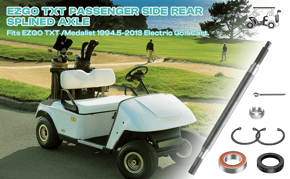 ezgo txt rear axle,ezgo electric rear axle