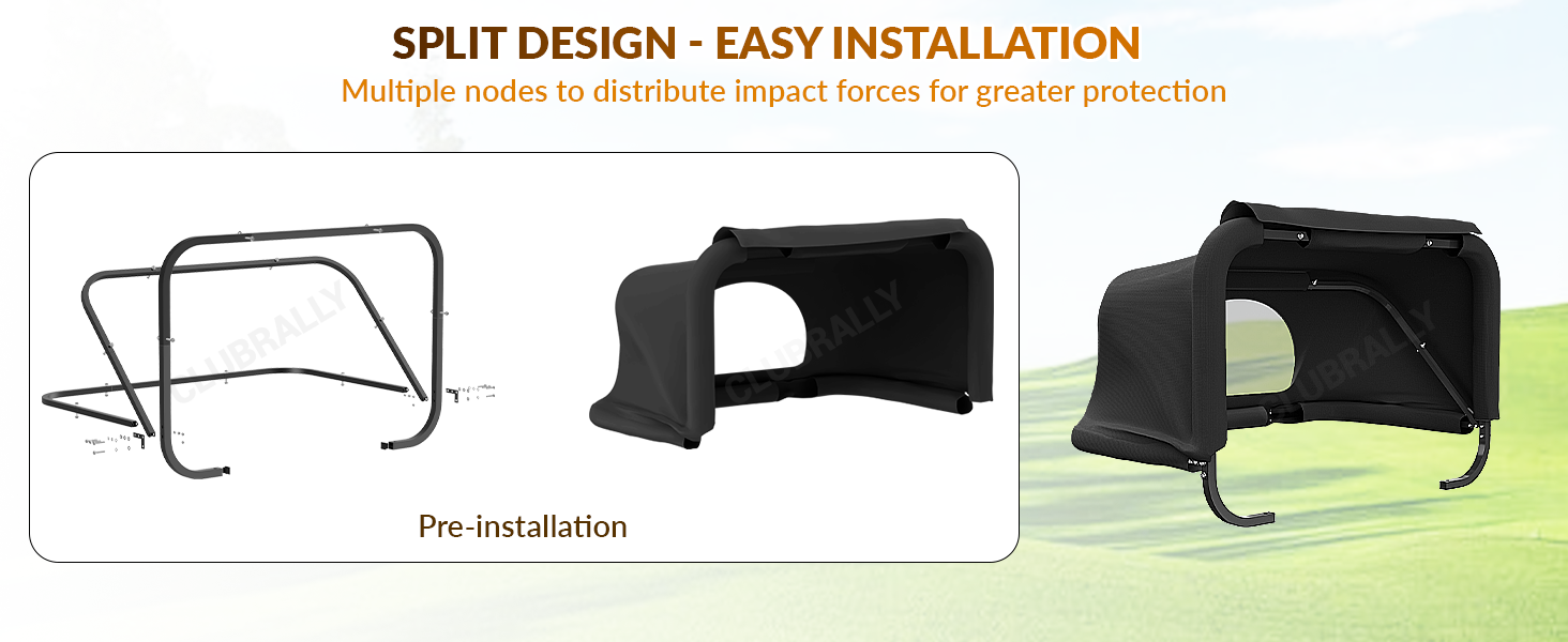 golf cart rain cover