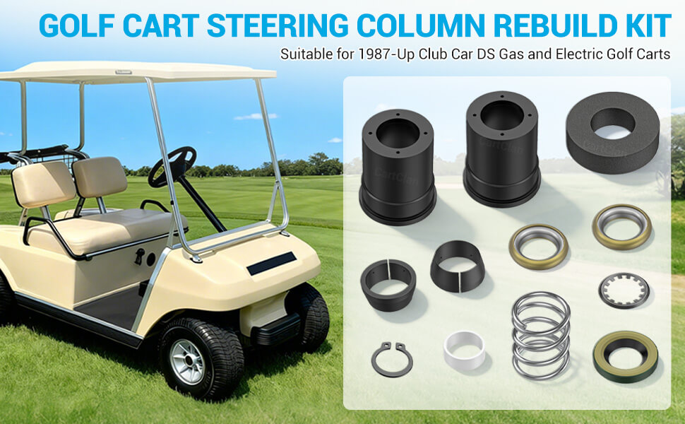 golf cart steering column,club car ds steering column rebuild kit