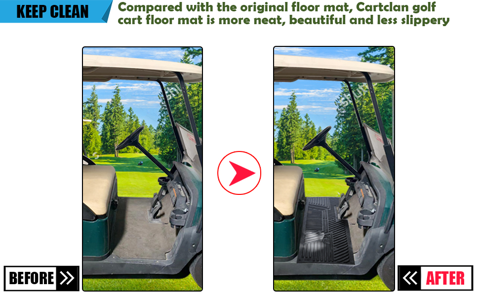 floor mats for golf carts,golf cart rubber floor mat