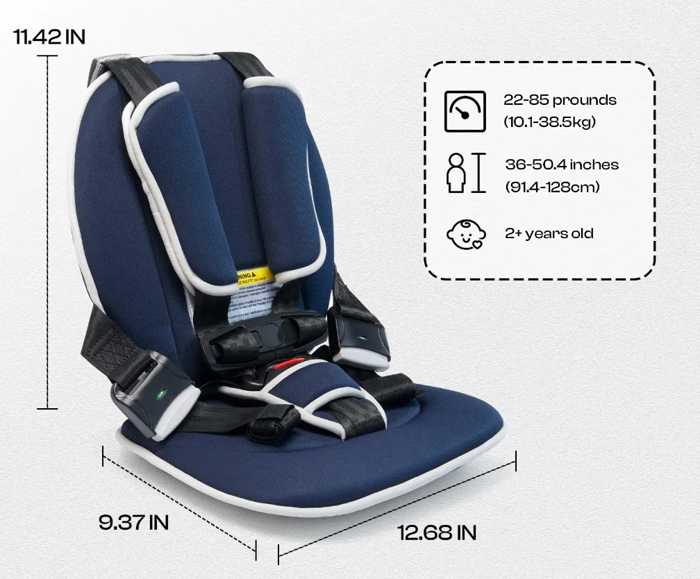 golf cart child positioner for family