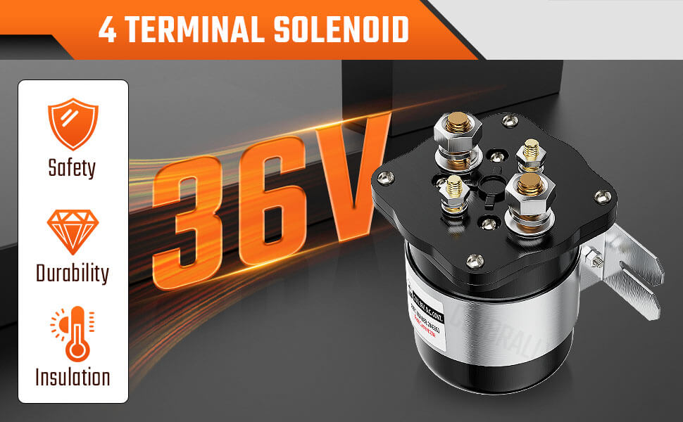 4 terminal golf cart solenoid,36v golf cart solenoid