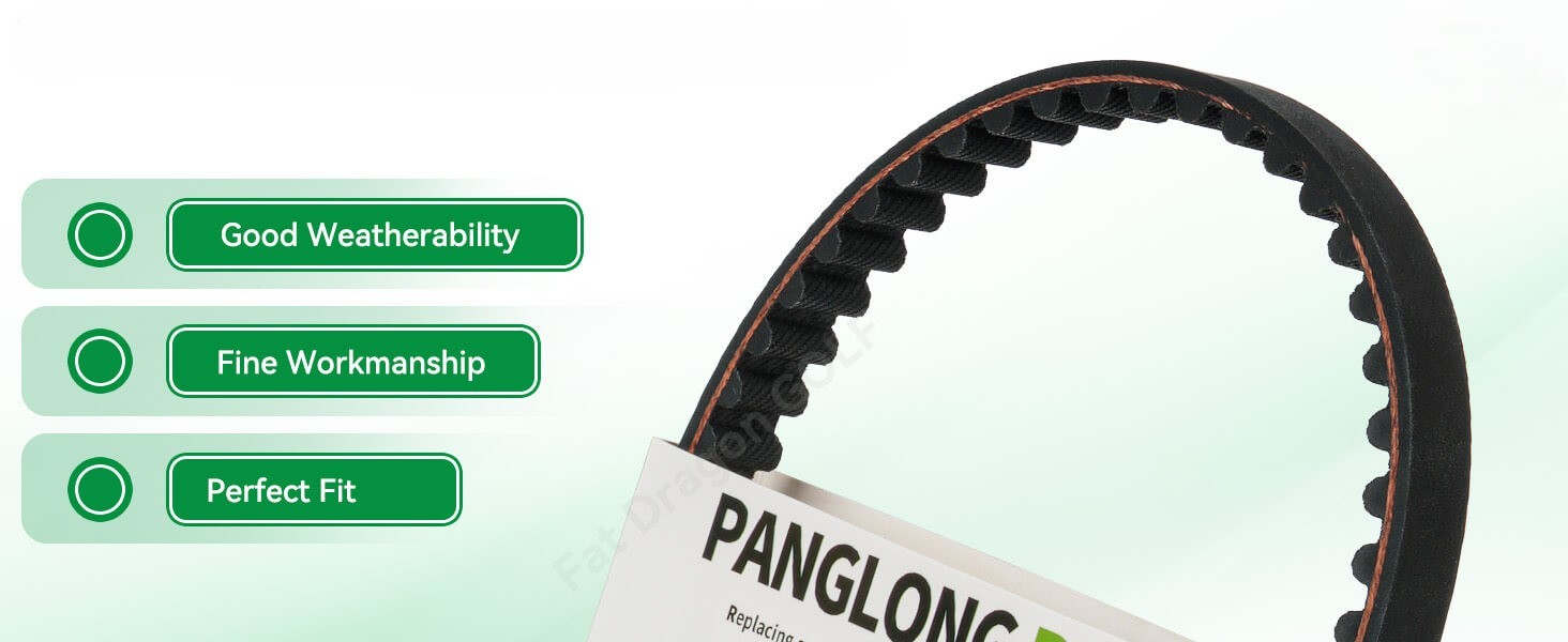 Drive-up EZGO Golf Cart Timing Belts is engineered for 1991-2008 EZGO gas models