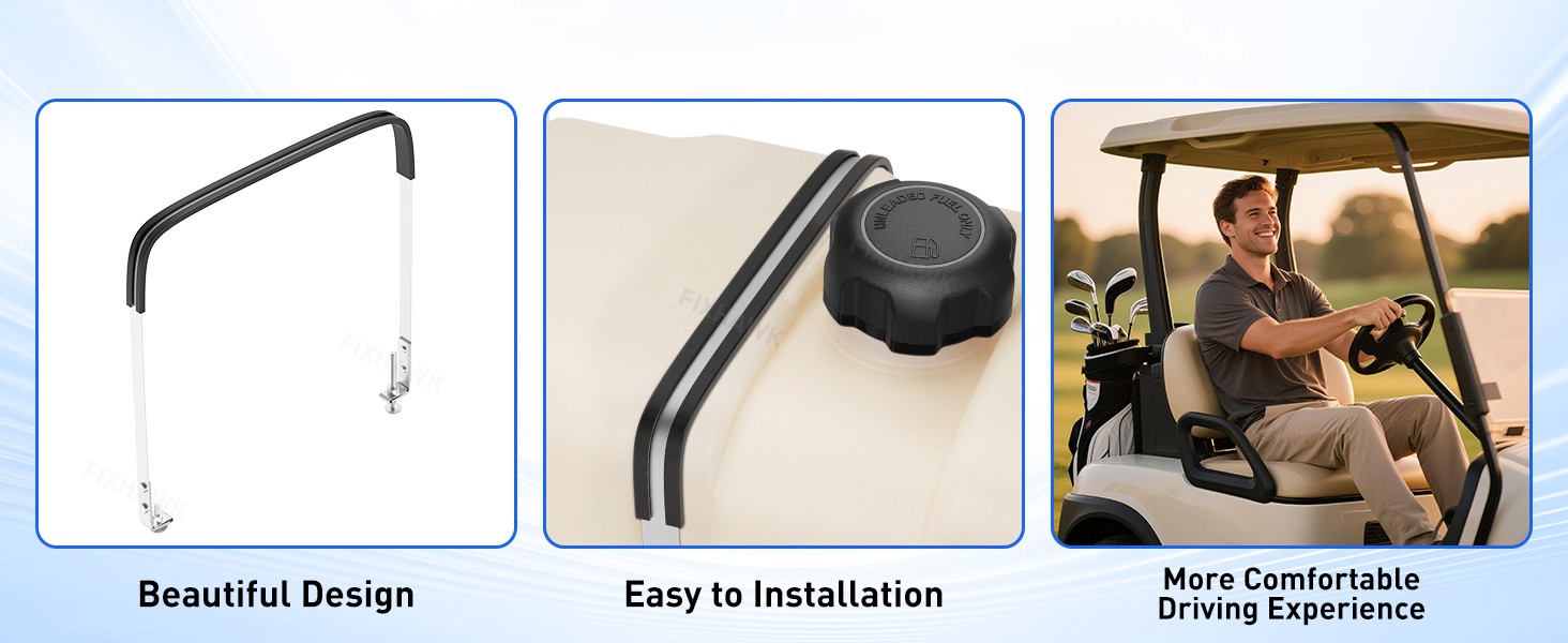 golf cart fuel tank straps,fuel tank strap for Club Car