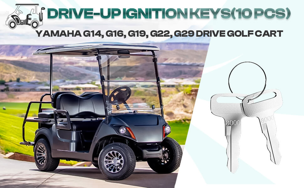 Yamaha golf cart key