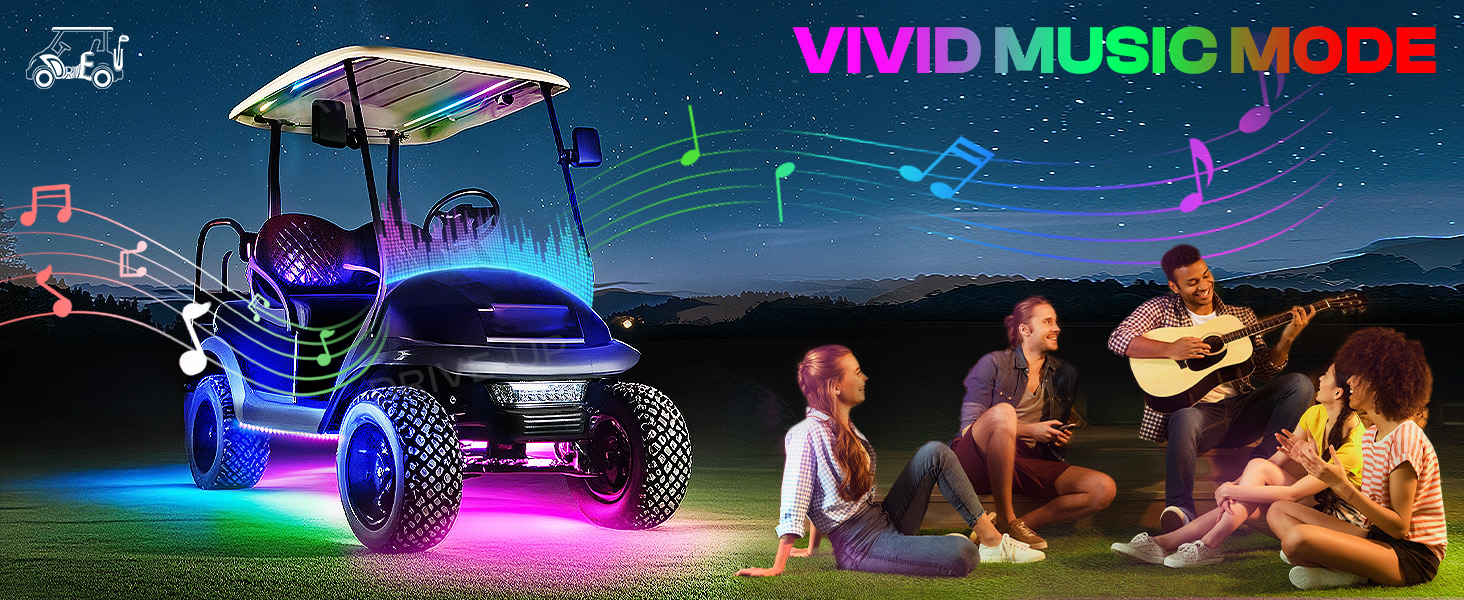 underglow golf cart