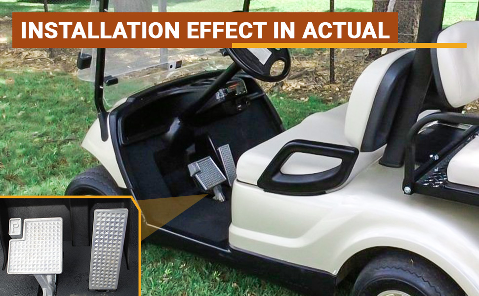 golf cart pedals