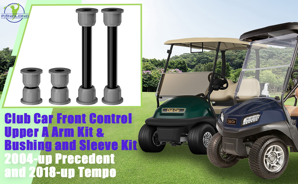 Club Car control bushings kit is engineered specifically for 2004+Precedent/2018Tempo
