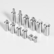 This custom spring plunger has a stepped Gasketr design at the top of its outer shell, making installation and fixation quick and hassle - free.