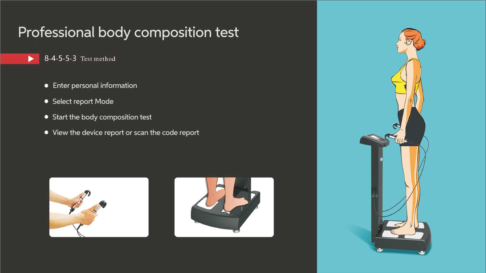 body composition test Advantages