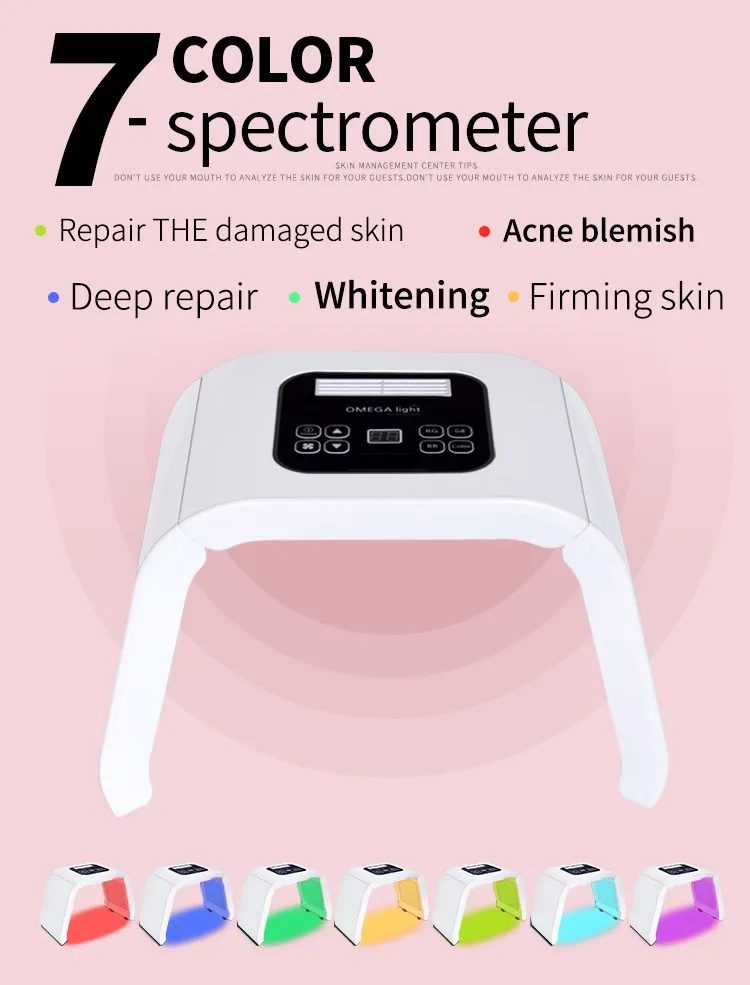 7 color PDT machine
