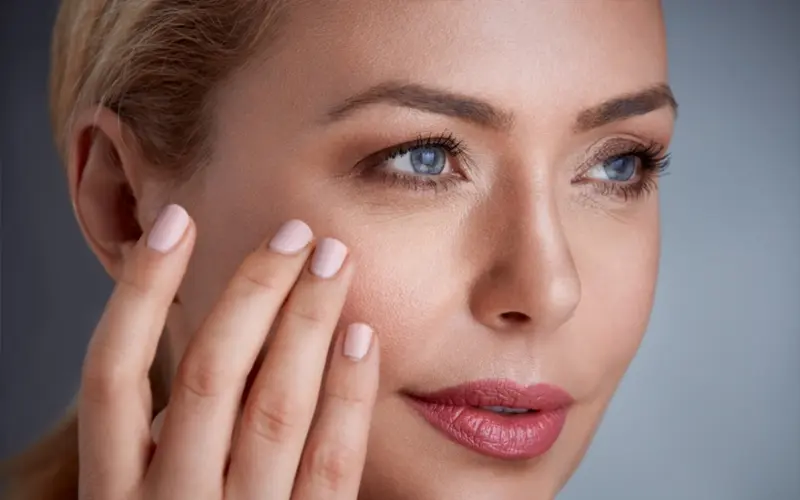 Microneedle fractional RF Application