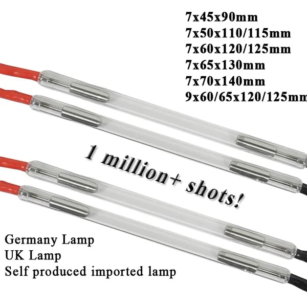 IPL Xenon Lamp size