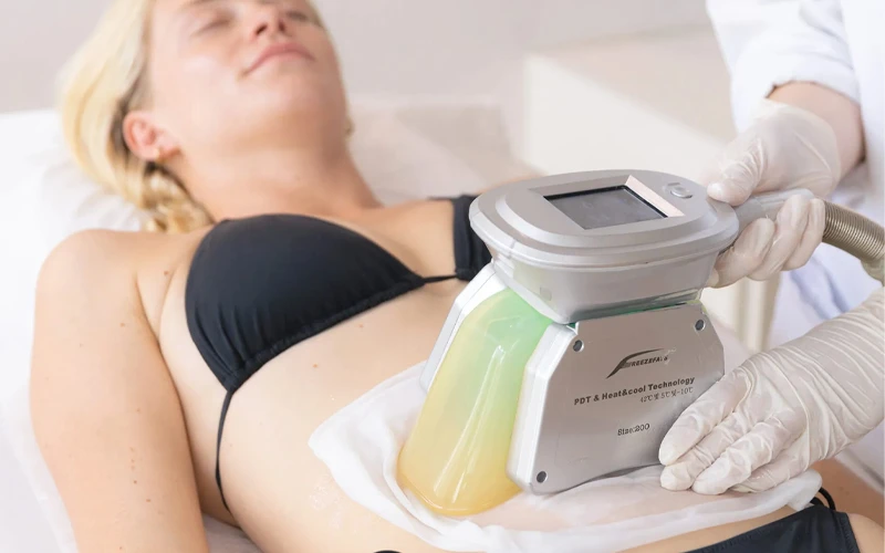 Cryolipolysis Handle for Body Slimming
