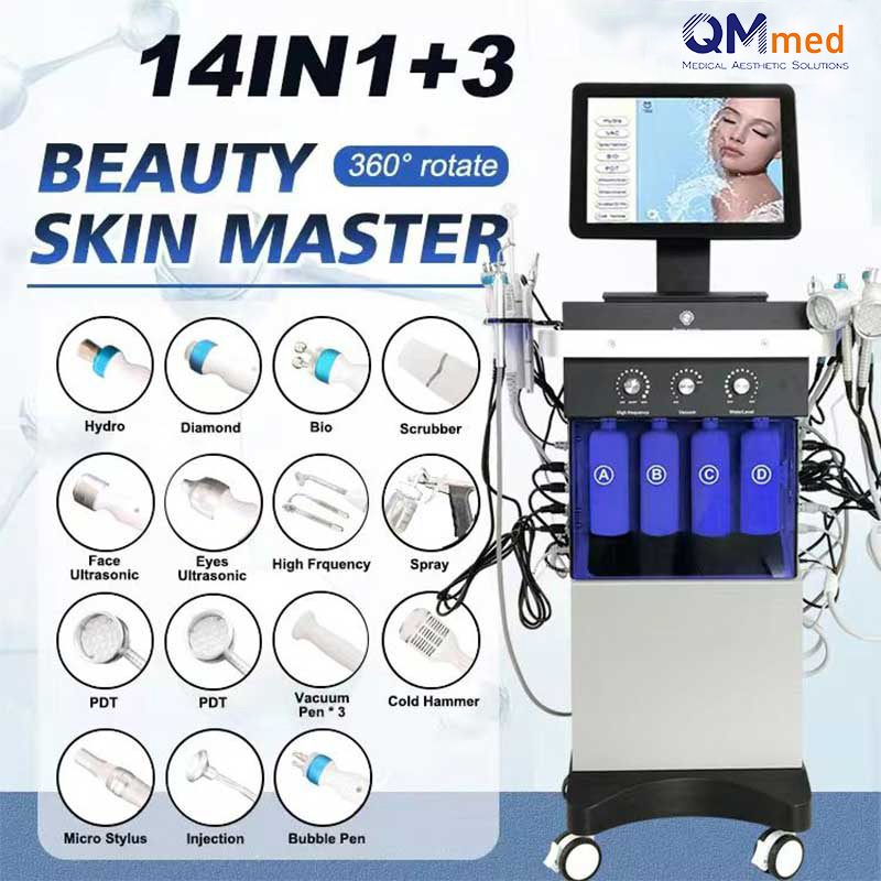 Vertical 14-in-1 Hydra Facial Machine