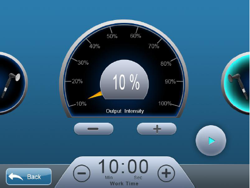 Screen Energy regulation