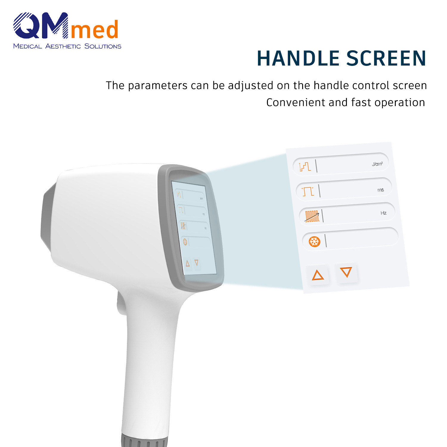 Diode Laser handle screen