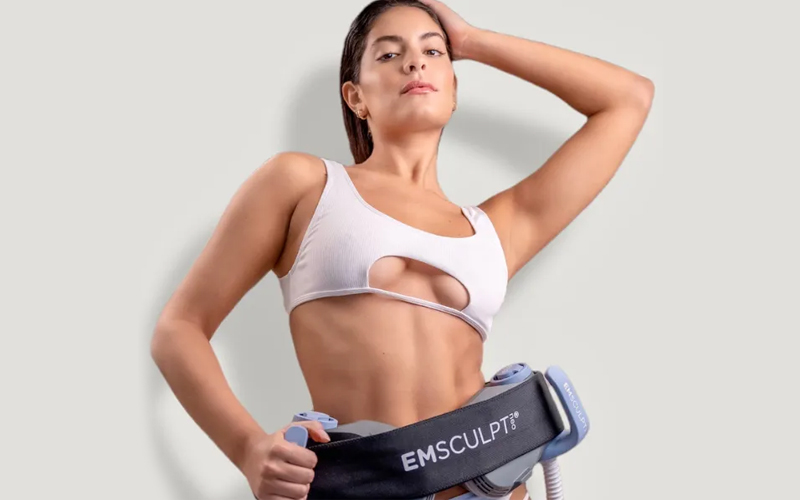 Emsculpt machines treatment