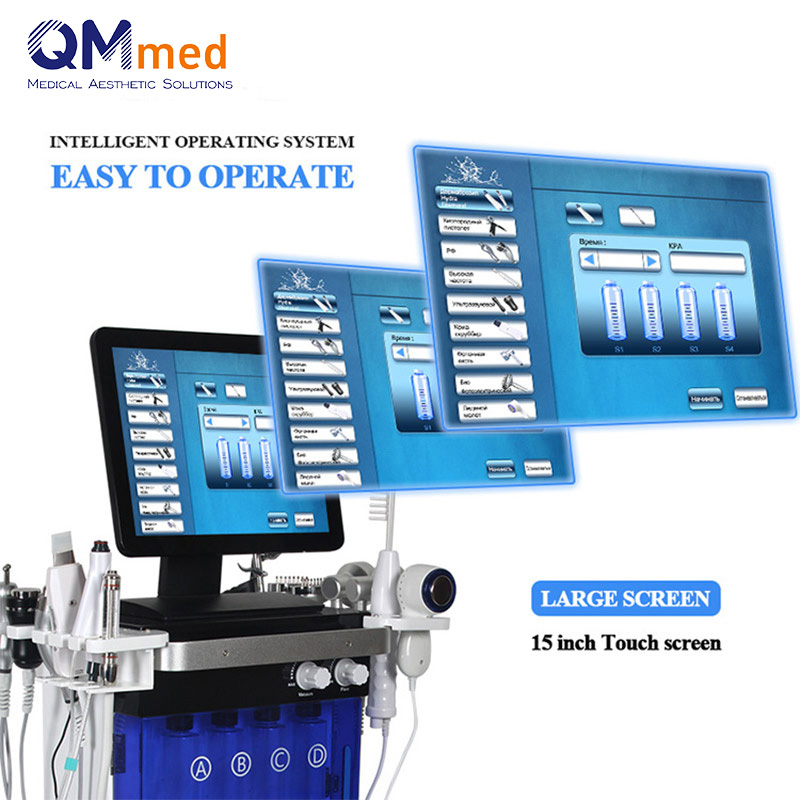 Multi-functional Hydra Facial Machine screen
