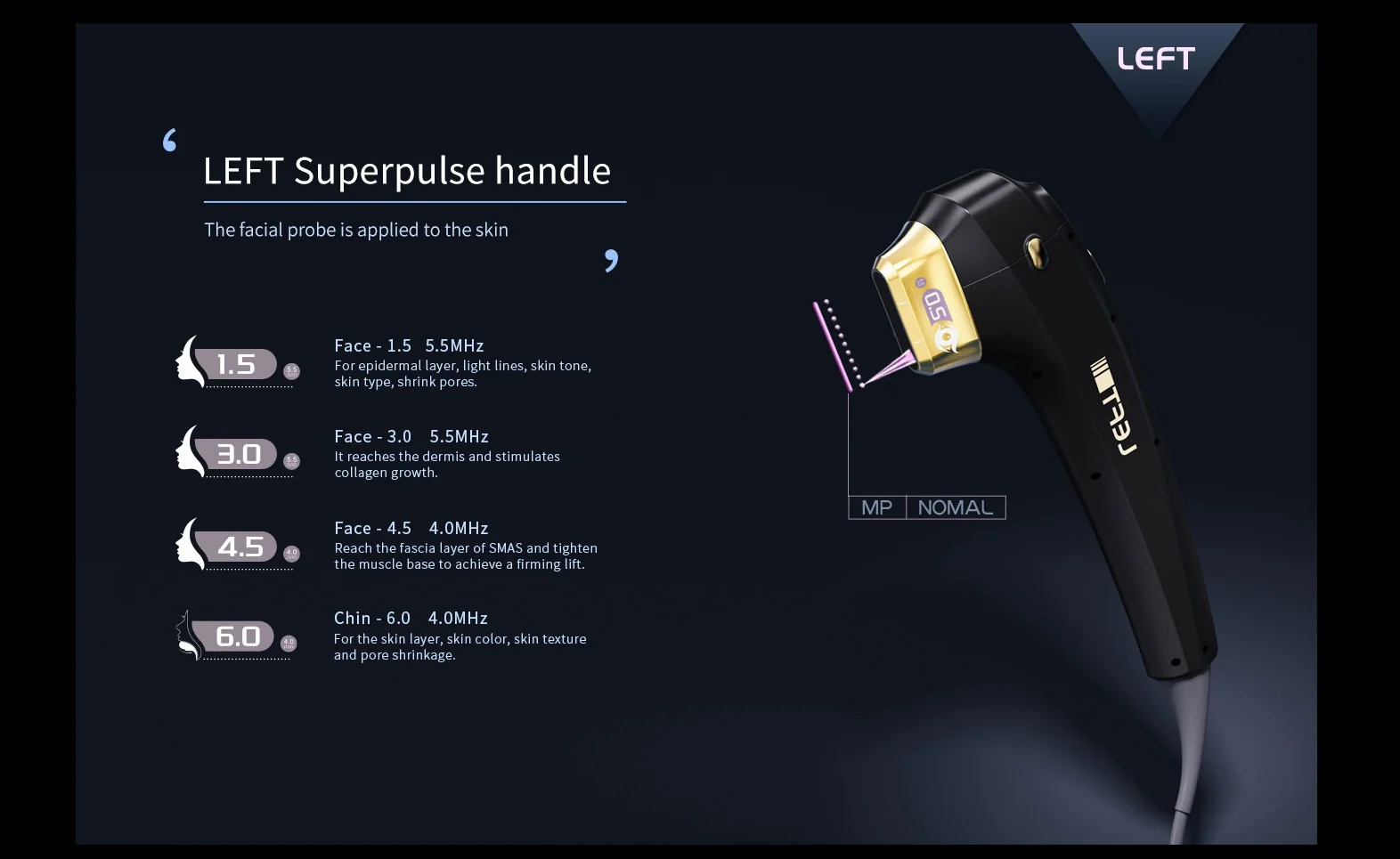 LEFT Superpulse handle