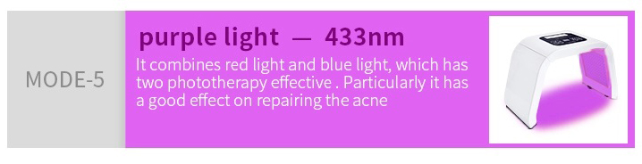Purple light – 433 nm