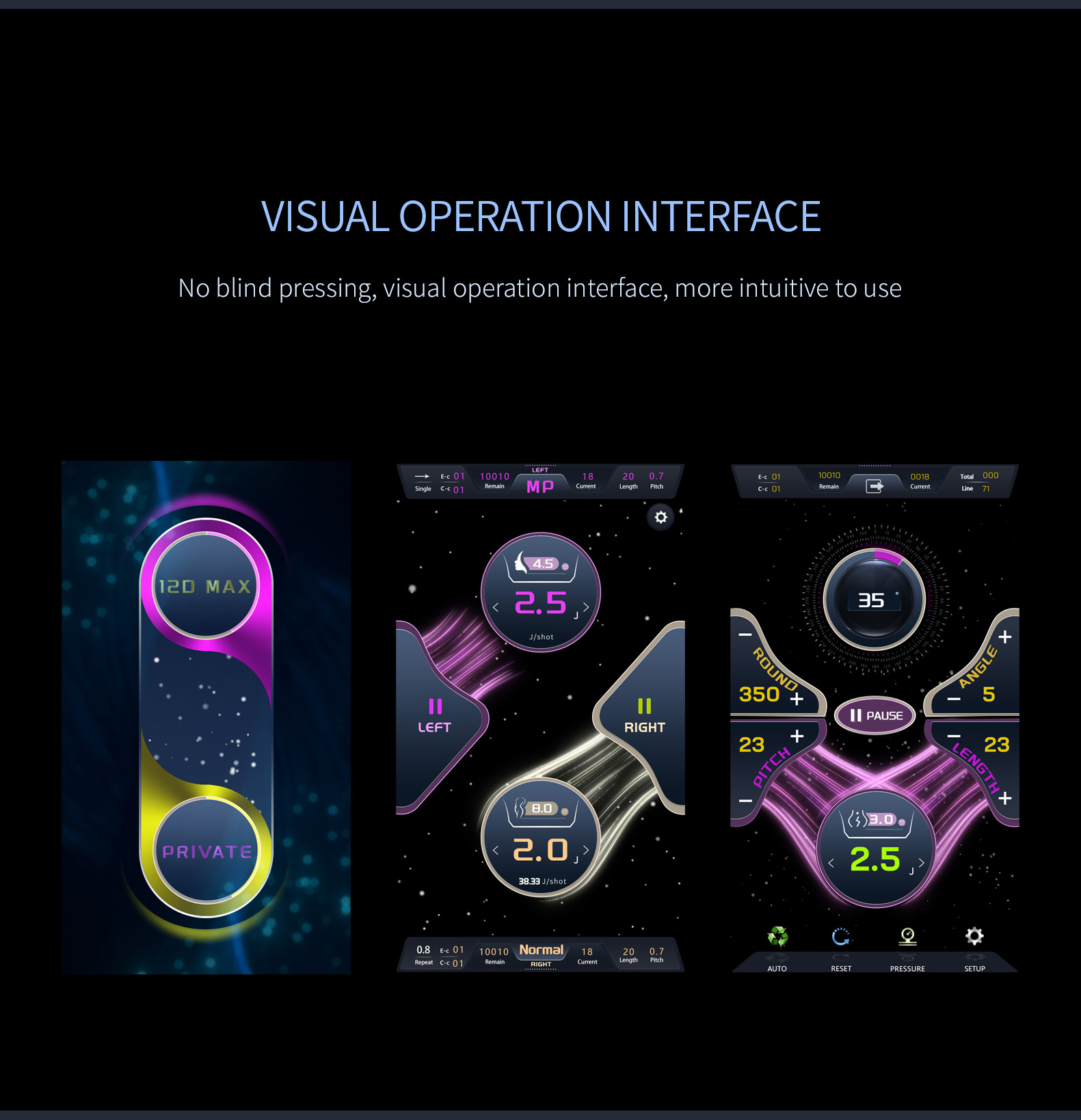 VISUAL OPERATION INTERFACE