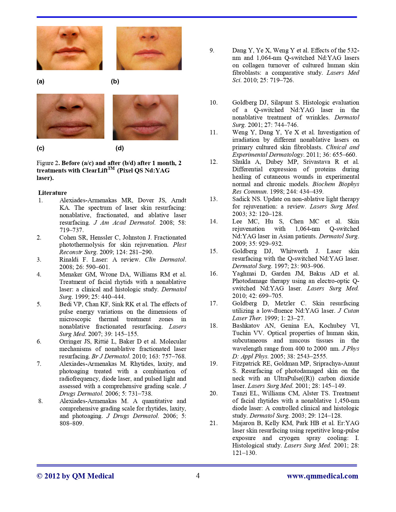 Nd:YAG Laser for Aged-Skin Repair Cited papers