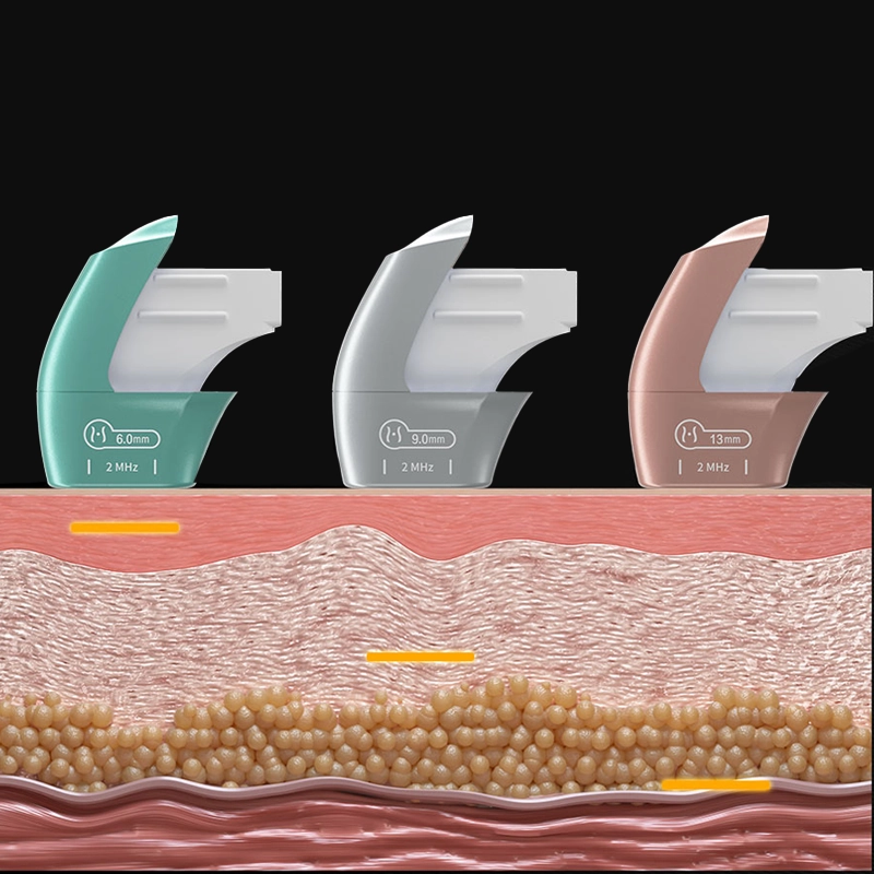 THE BODY PROBE IS APPLIED TO THE SKIN