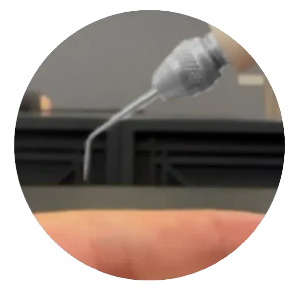 Hot Tip of Nuclear Fusion Plasma