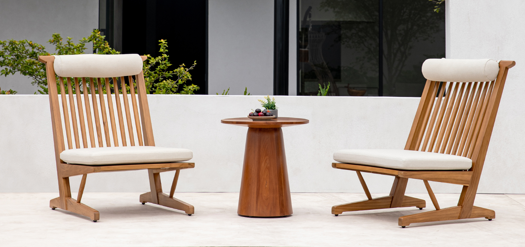 Hongdi outdoor furniture-George Lounge Chair