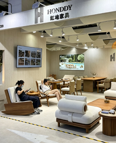 hongdi outdoor furniture news Shanghai Exhibition 2-3