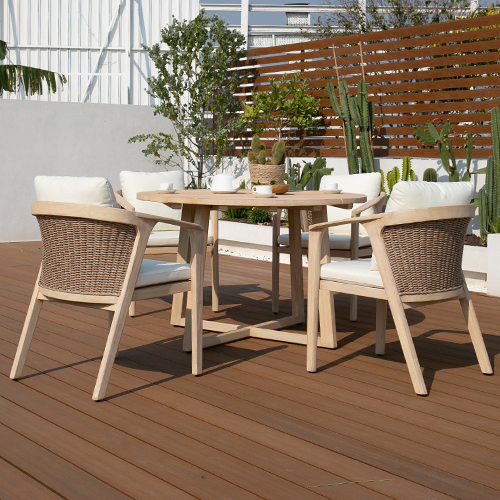 hongdi furniture Malta, Garden Table and Chair Set 04