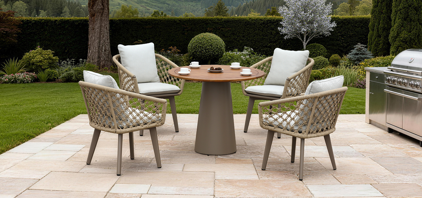 Hongdi outdoor furniture anna Dining Chair 01