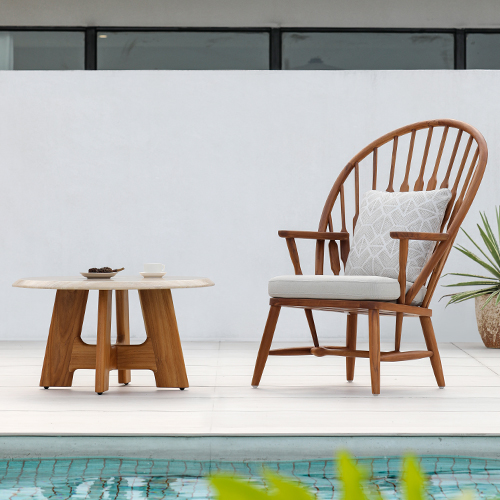 hongdi furniture news Peafowl Lounge Chair 01