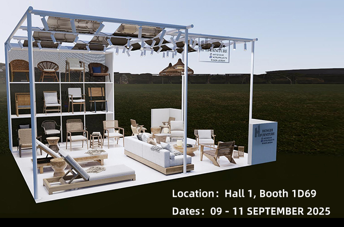 Hongdi furniture   Saudi Hotel show 2025 03