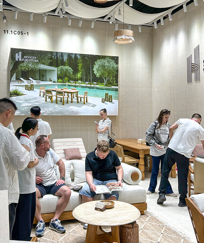 hongdi furniture exhibition The 57th CIFF (Guangzhou) 03