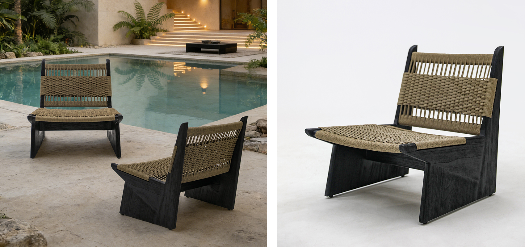 Hongdi outdoor furniture-Space lounge chai2