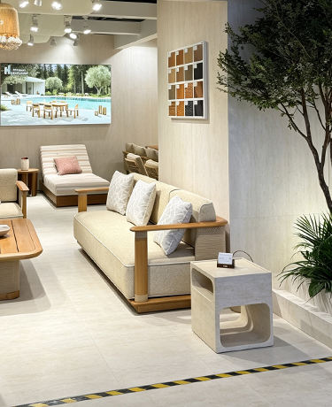 hongdi outdoor furniture news Shanghai Exhibition 2-4