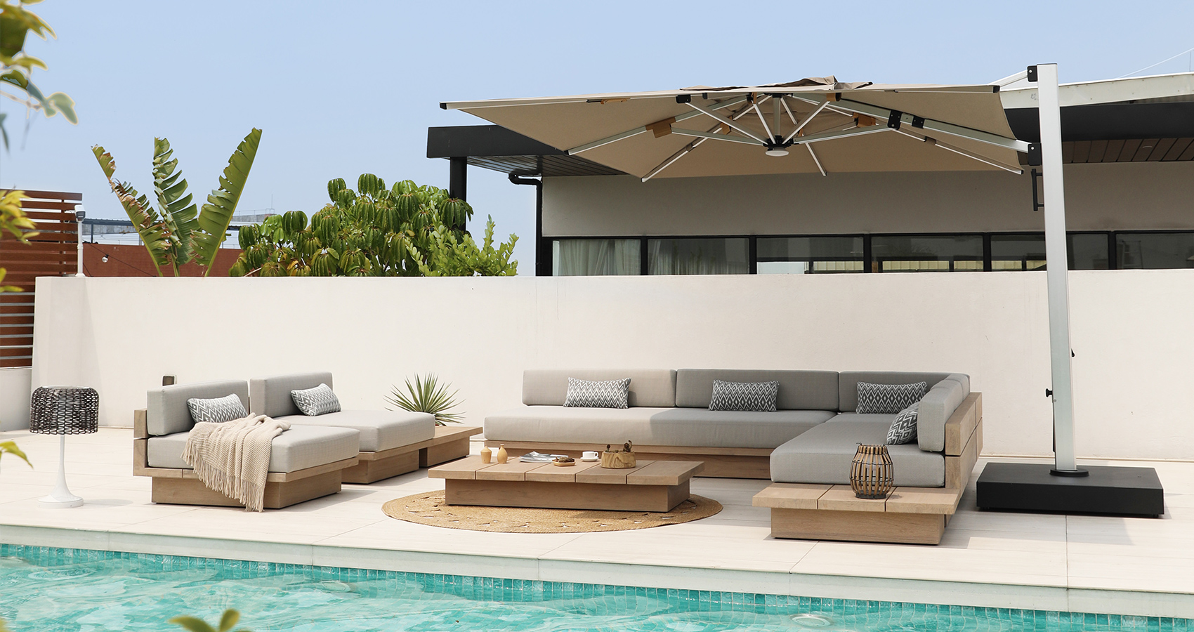 Hongdi outdoor Furniture Menorca Sofa2