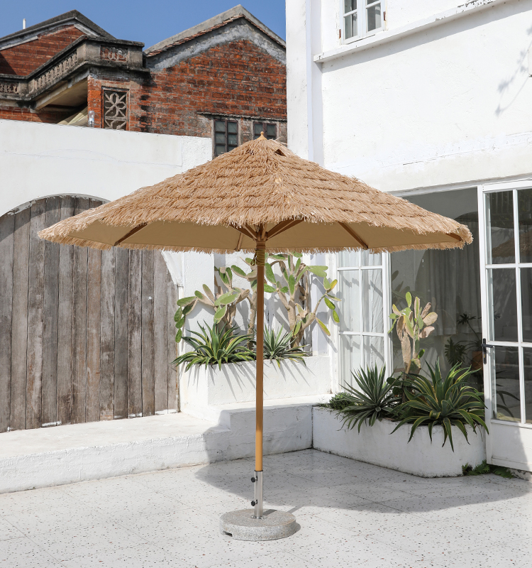 Hongdi Artificial Thatch- Market Umbrella A1