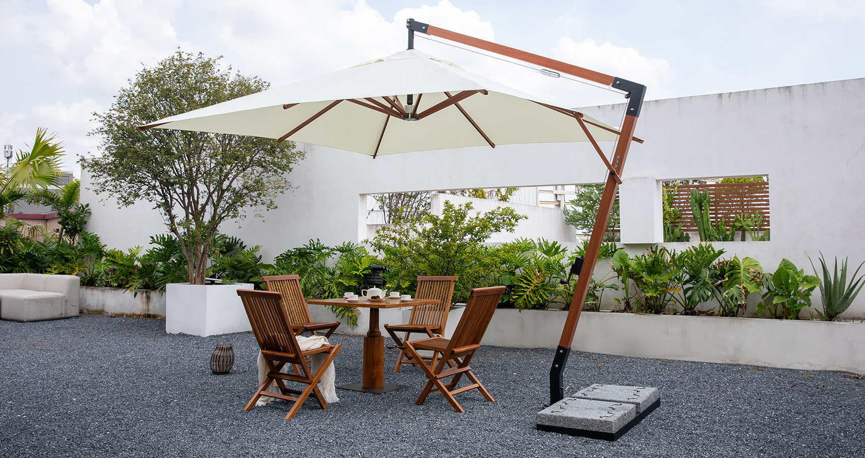 Hongdi Roman Patio Umbrella 01