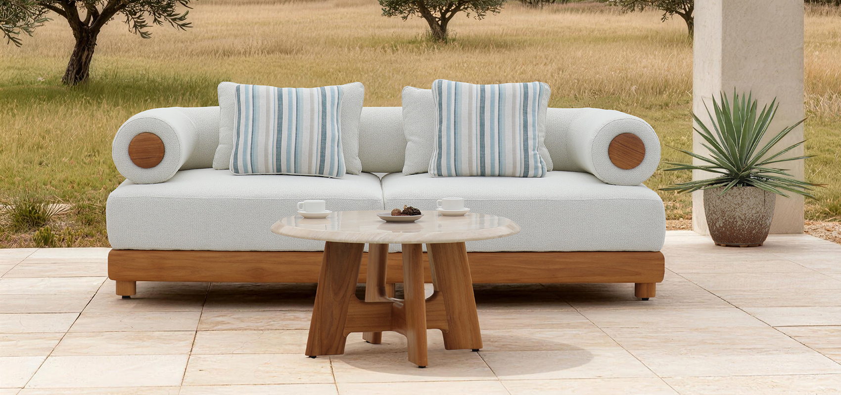 Hongdi outdoor Furniture Barron Sofa 02