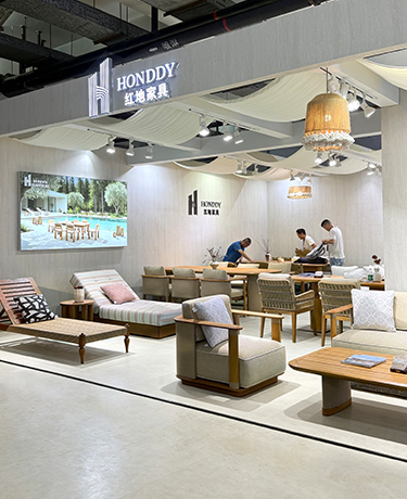 hongdi outdoor furniture news Shanghai Exhibition 2-1