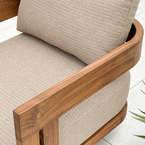 hongdi furniture news Matila Teak Sofa 04