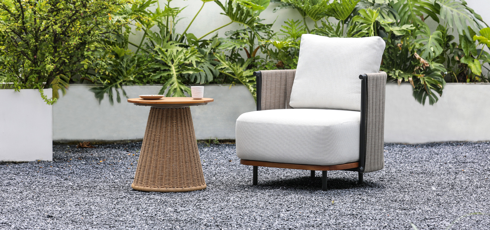 Hongdi outdoor furniture PAPHOS Armchair 01