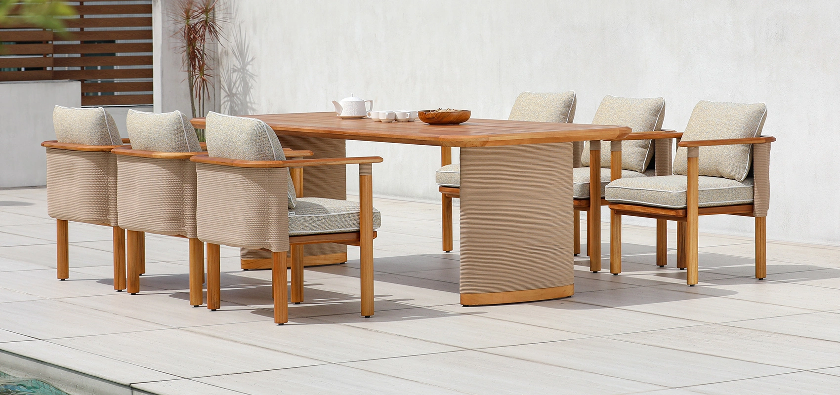 Hongdi MALIBU-long table 01