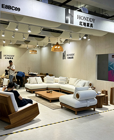 hongdi outdoor furniture news Shanghai Exhibition 2-2
