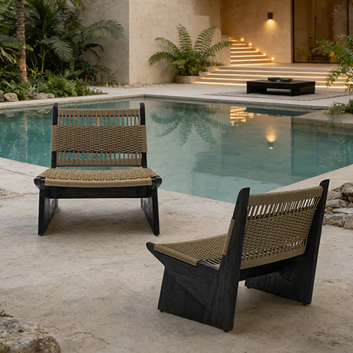 hongdi outdoor furniture Space Lounge Chair 02