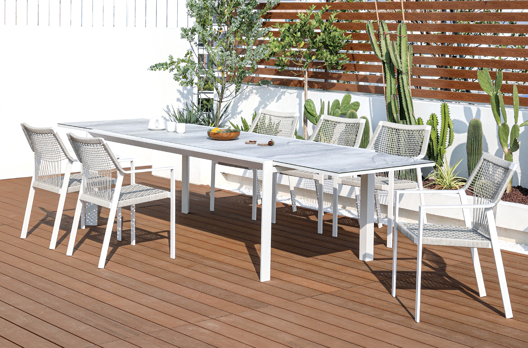 Hongdi Ling Jing Extendable Dining Table 2